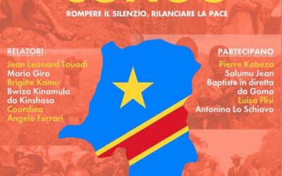 CONGO – ROMPERE IL SILENZIO, RILANCIARE LA PACE