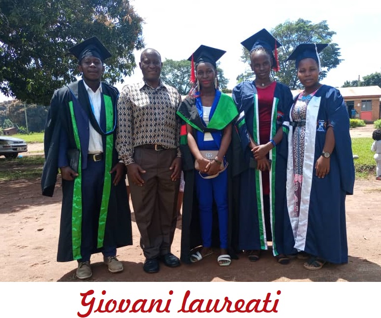 I primi laureati del progetto “Sostegno scolastico a distanza”